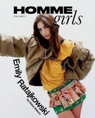 Emily Ratajkowski HOMME GIRLS Magazine Spring 2023 KYLIE JENNER Alek Wek NEW
