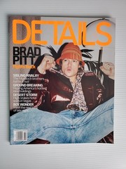 Details magazine BRAD PITT Anthony Hopkins Nicky Love DONALD TRUMP Jack Black