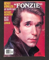 1976 HENRY WINKLER AS THE “FONZIE” MAGAZINE