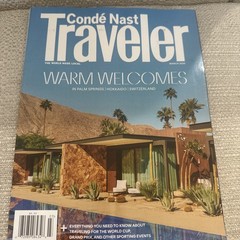 Conde Nast Traveler Magazine Warm Welcomes Palm Springs Switzerland March 2026