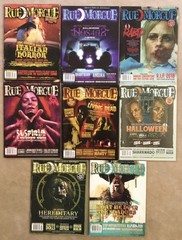 8 RUE MORGUE Horror In Culture & Entertainment Magazine Special Halloween Issue