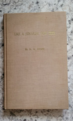 D. A. Avant Like a Straight Pine Tree Limited Edition Poetry Hardcover 1971