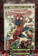 AMAZING SPIDER-MAN #140 – JAN 1975 – GRIZZLY ORIGIN APPEARANCE! – VFN (8.0)
