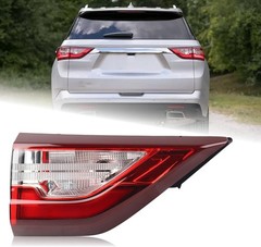 LH LED Inner Tail Light Fit for 2018 2019 2020 2021 Chevy Traverse Chevrolet Rea