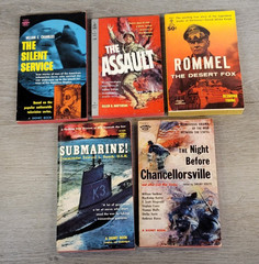 Vintage Paperbacks War Related Berkley Pocket Signet