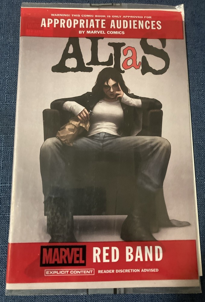 2026 Marvels Alias Red Band #1 Jeehyung Lee Variant Sealed Polybag Explicit