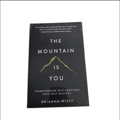 The Mountain is you by Brianna Wiest Paperback Book – Free Shipping US