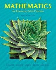 Mathematics for Elementary School Teachers Hardcover