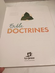 BJU Press Bible Doctrines Student Textbook