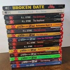 R.L. STINE LOT OF 15 BOOKS YOUNG ADULT HORROR THE BABY-SITTER HALLOWEEN NIGHT