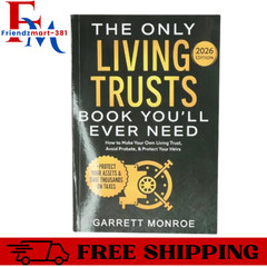 Perfect Book for Gift The Only Living Trusts Paperback-Free Shipping US