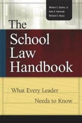 The School Law Handbook: What Every Leader Needs to Know – Paperback – GOOD