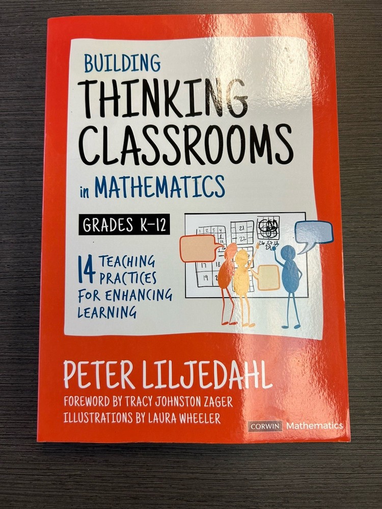 Peter Liljedahl Building Thinking Classrooms in Math Grades K-12 Corwin 2020 PB