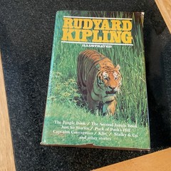 RUDYARD KIPLING ILLUSTRATED TREASURY OF WORKS & STORIES 1982 HARDCOVER BOOK