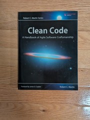 Clean Code: A Handbook of Agile – Paperback, by Robert C. Martin