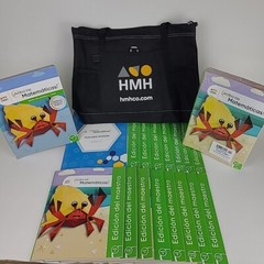 HMH ¡Arriba Las Matemáticas! Grade 1 Complete Teacher’s Set With Workbooks & Bag