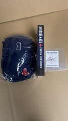 Freida McFadden REDSOX THE HOUSEMAID COMBO Auto Plate & Carry Bag Limited Ed.