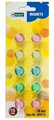 5907814634481 Magnesy 15 mm 10 sztuk D.RECT D.RECT