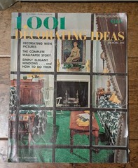 VTG 1001 Decorating Ideas Spring Summer 1968 Book 26 Conso Publication Magazine
