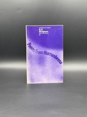 SIMPSON, R. A. Poems from Murrumbeena. University of Queensland, 1976. 1st/1st.