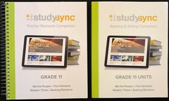 11th – STUDY SYNC Teacher Resource Companion & Reading/Writing Student Companion