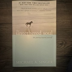 The Untethered Soul by Michael A. Singer Paperback Self-Help New Harbinger