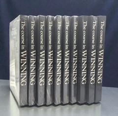 1989 The Course In Winning by Denis Waitley 10 Cassette Tape Programs Vtg