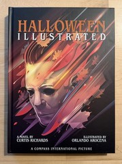 HALLOWEEN ILLUSTRATED Curtis Richards 2023 HC Printed In Blood