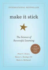 Make It Stick: The Science of – Paperback, by Peter C. Brown free shipping Eng