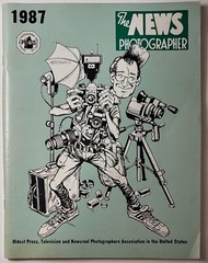 1987 THE NEWS PHOTOGRAPHER: Boston Press Photographers Association – 112 pages