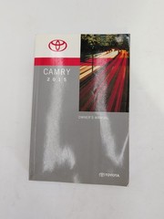 2015 Toyota Camry Owners Manual W/ Free Shipping