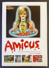 AMICUS The Studio That Dripped Blood UK FULL COLOR BOOK 164 PAGES Horror Films