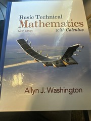 Basic Technical Mathematics with Calculus by Allyn J. Washington (2008, Trade…