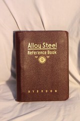 Alloy Steel Reference Book 1st Edition 1941 Ryerson & Sons