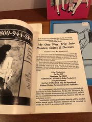 4 1990’s Crossdressing Books Stories of Transvestism Echo Prod. Fantasy LGBTQ