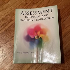 Assessment in Special and Inclusive Education Book 13th Ed Salvia Ysseldyke Witm