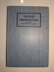 Noted Prophecies by Countess Zalinski – 1918, Advanced Thought -Occult 1st -RARE