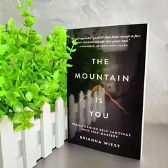 The Mountain is you by Brianna Wiest Paperback Book, Free Shipping