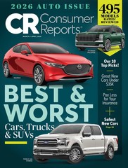 CR CONSUMER REPORTS MAGAZINE MARCH/APRIL 2026 | 2026 AUTO ISSUE BEST & WORST