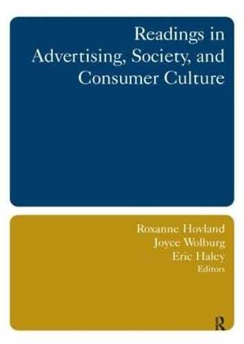 Readings in Advertising, – Paperback, by Hovland Roxanne Wolburg – Very Good