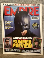 EMPIRE MAGAZINE #191 – BATMAN BEGINS – MAY 2005