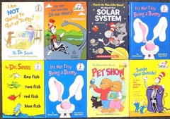 Lot of 8: 9.25″ X 6.75″: Wonderful World of Reading Cat in the Hat Hardcover