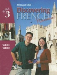 Discovering French, Nouveau!: Student Edition Level 3 2004 – Hardcover – GOOD
