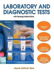 LABORATORY AND DIAGNOSTIC TESTS (8TH EDITION) By Joyce Lefever Kee **BRAND NEW**