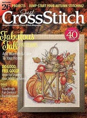 Just Cross Stitch Magazine October 2023 Fabulous Fall Patterns