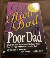 RICH DAD POOR DAD By Robert T Kiyosaki -Sharon Lechter Softcover