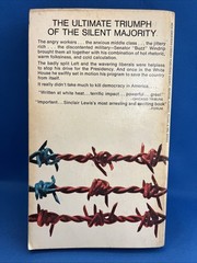 It Can’t Happen Here, by Sinclair Lewis Signet 1st PAPERBACK Printing 1970