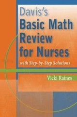 Davis’s Basic Math Review for Nurses Paperback F.A. Davis Company NEW