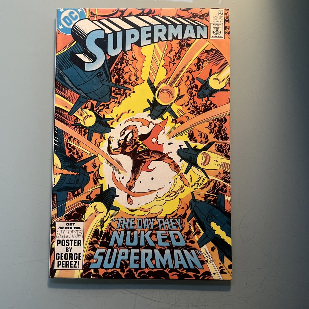 Superman # 393 – 397 DC BRONZE 5 ISSUES LOT