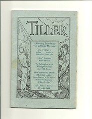 TILLER Arts and Crafts Movement Bimonthly Magazine CRAFTSMAN Interior Design Ref